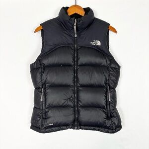 The North Face‎ 700 Goose Down Puffer Vest Black Womens Size Small